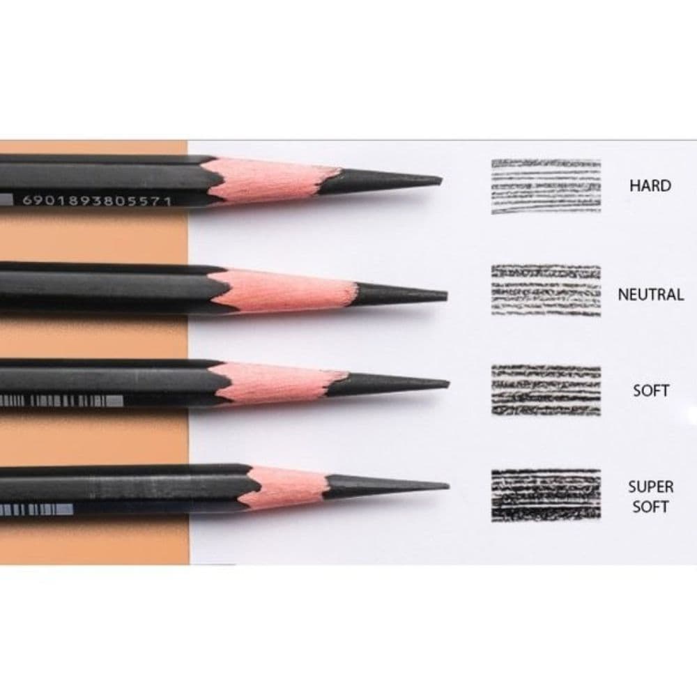 Maries Charcoal Pencil 4pcs