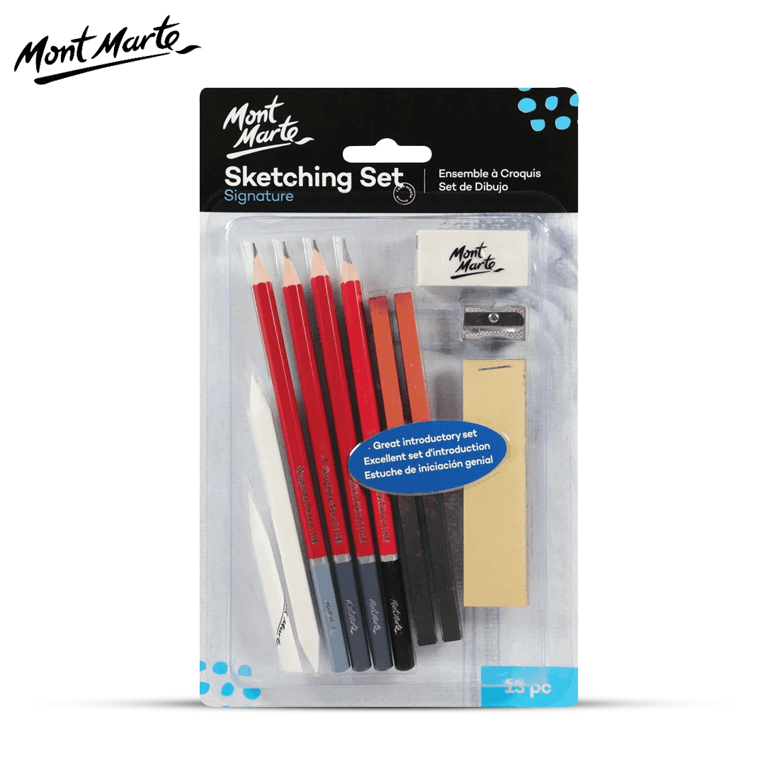 Mont Marte Signature Sketching Set 13 Pieces