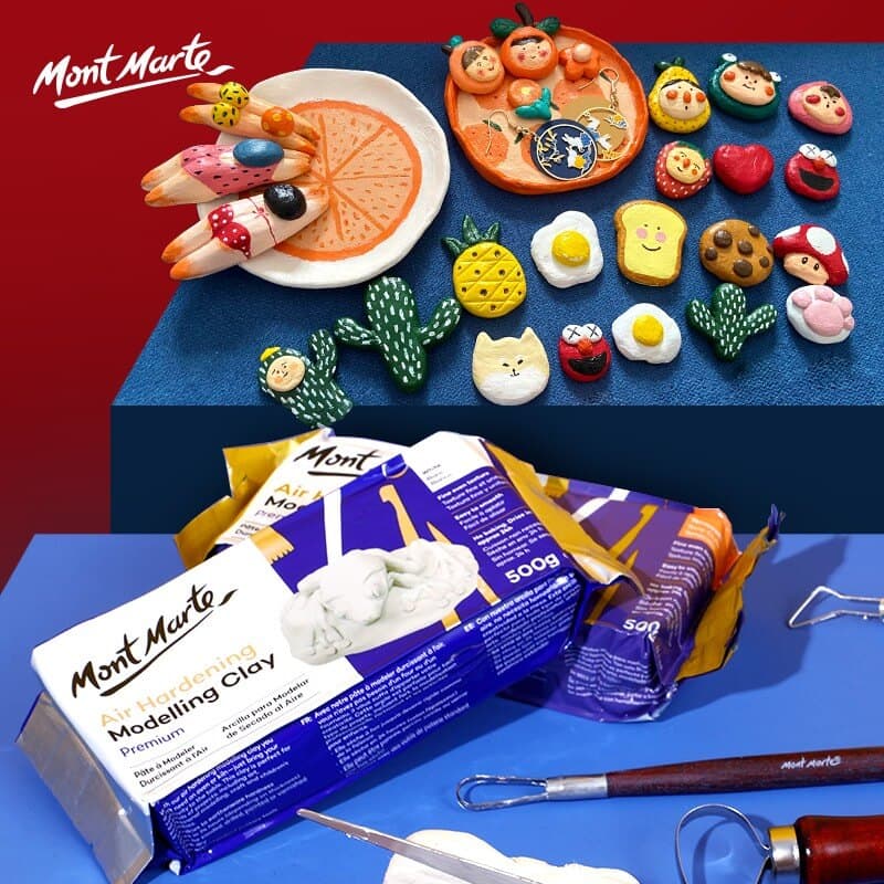 Mont Marte Air Hardening Modelling Clay 500g