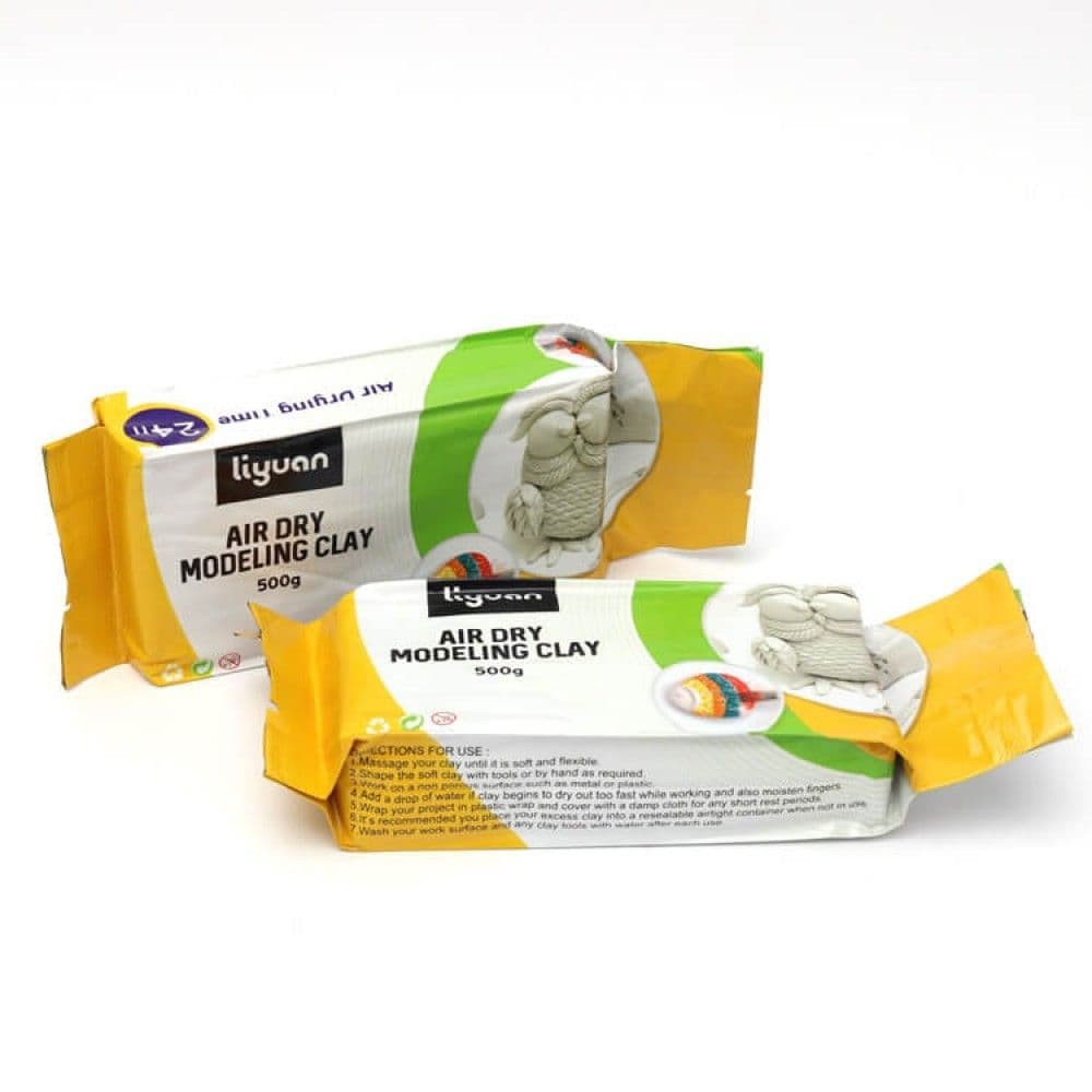 Air Dry Clay White 500g
