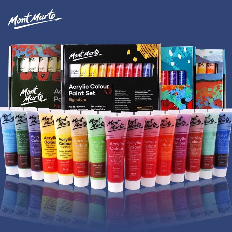 Mont Marte Acrylic Paint 36ml tube