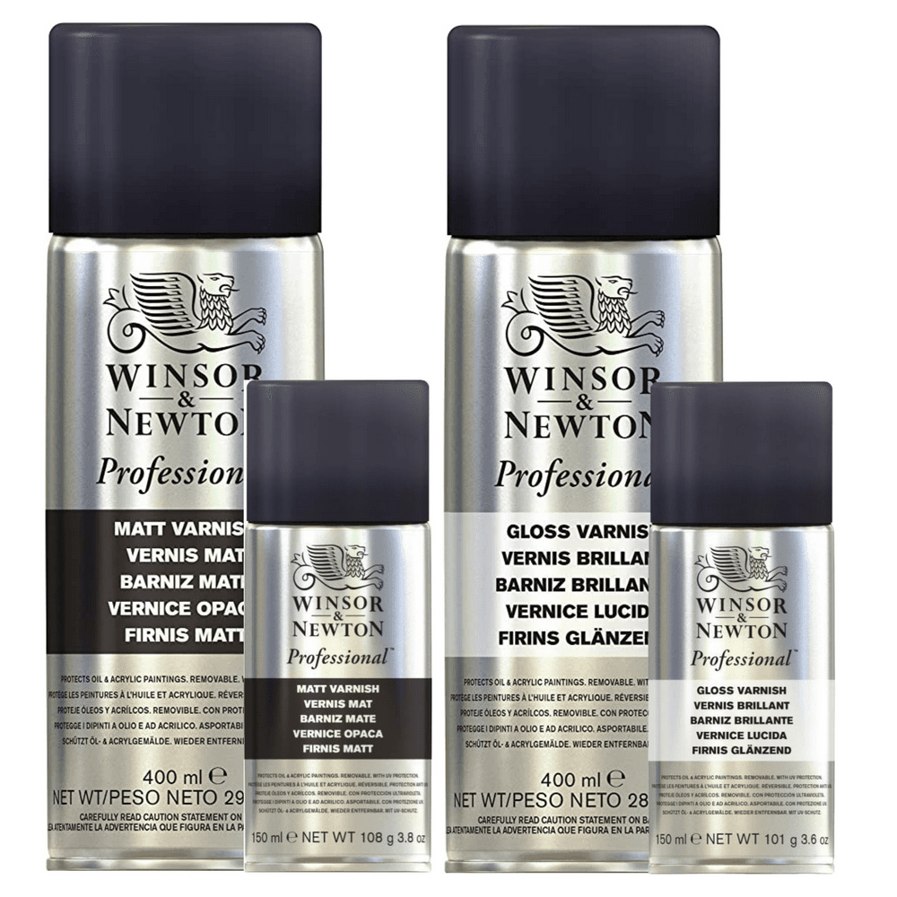 Winsor & Newton Professional Varnish Spray 150ml & 400ml