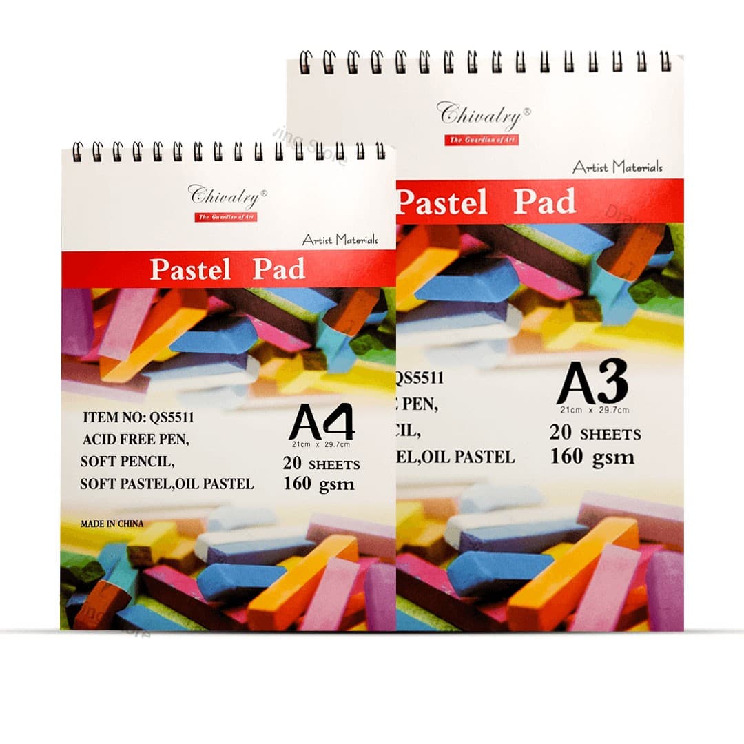 Chivalry Pastel Pad For Sketch And Drawing 20 Sheets 160Gram