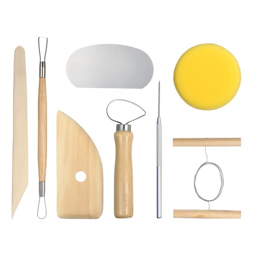 Keep Smiling Pottery Tool Kit 8pcs