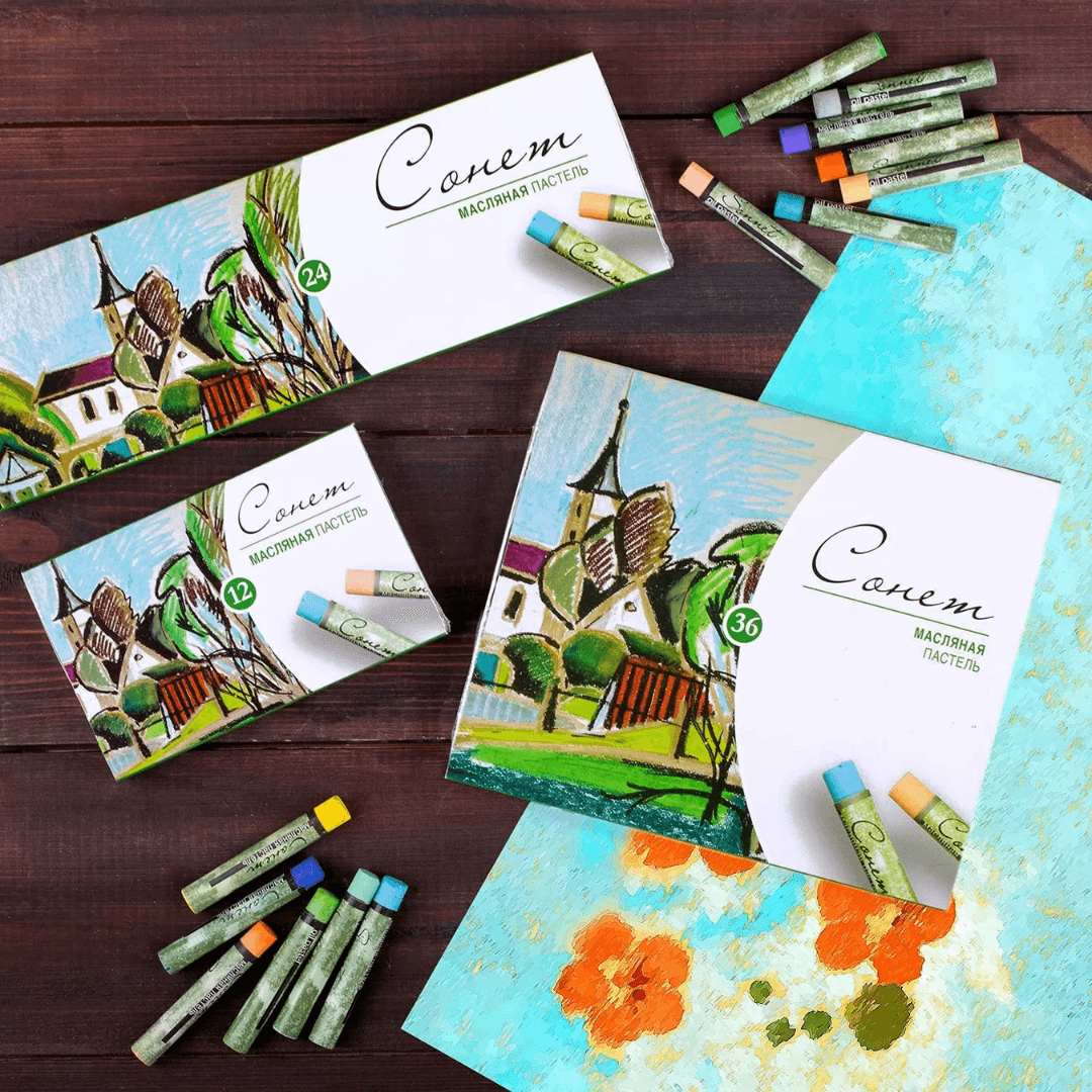 Sonnet Oil Pastels Packs