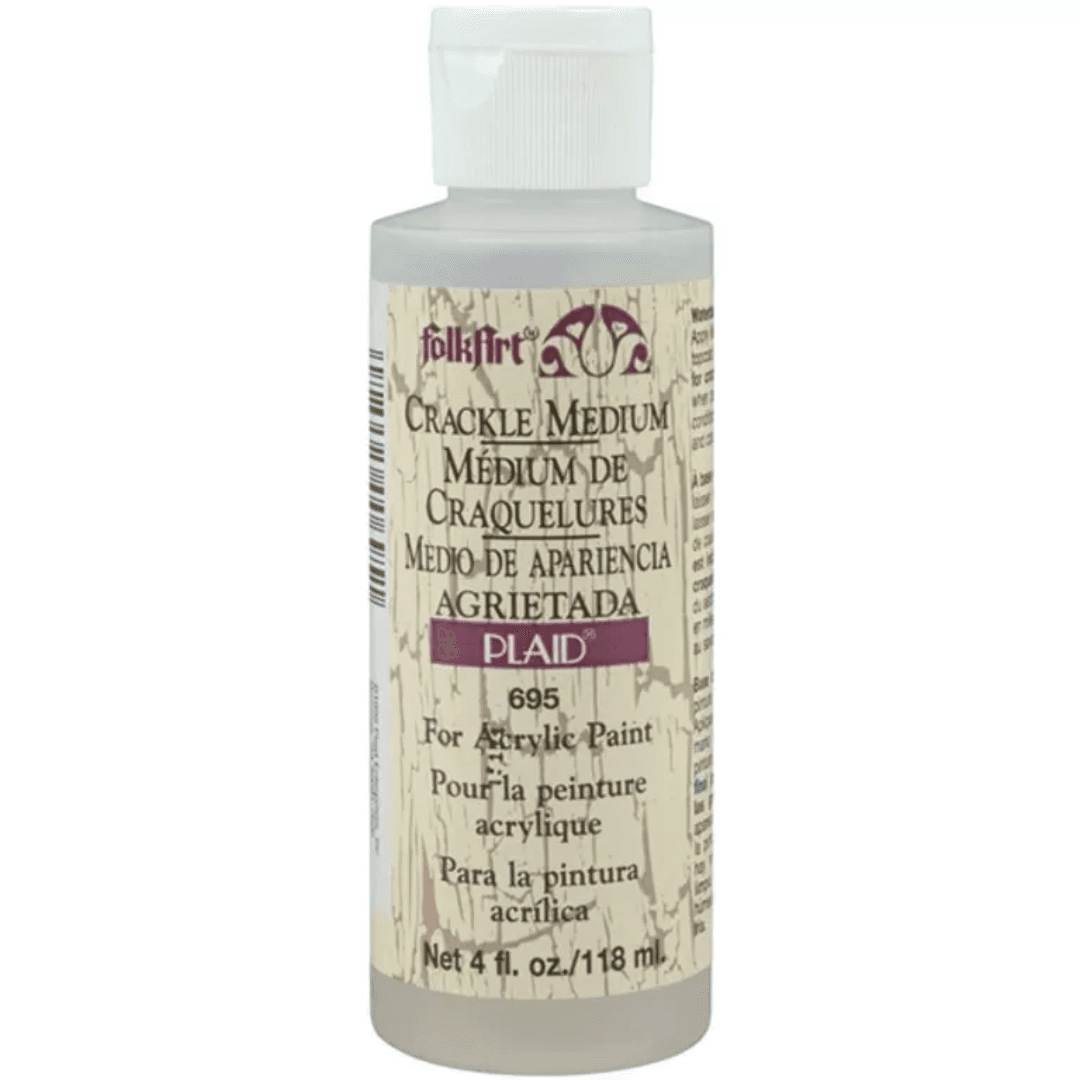 Folk Art Crackle Medium 118ml For Cracking Acrylic Paint