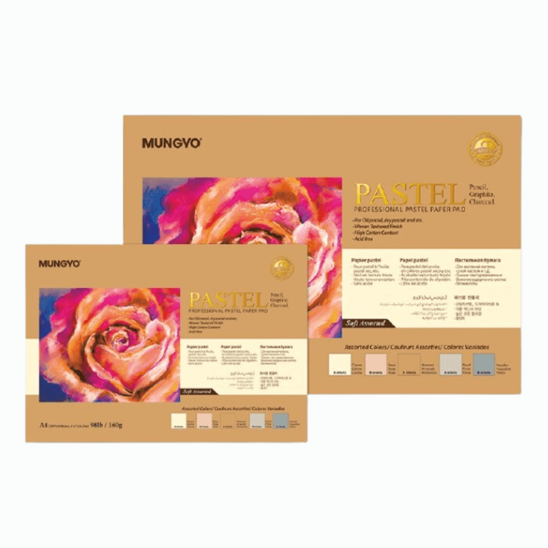 Mungyo Professional Pastel Paper Pad Soft Assorted