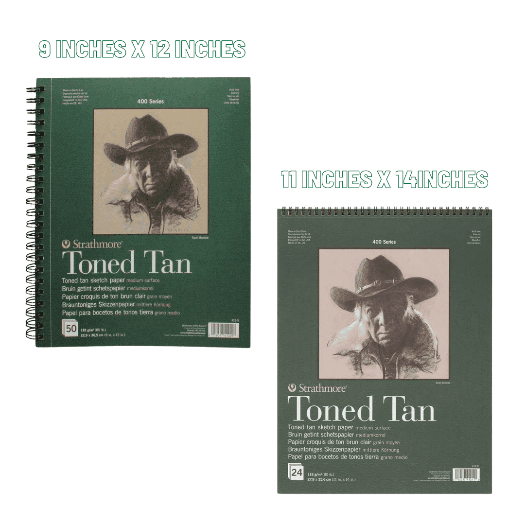 Strathmore Toned Tan Paper Pad 118gsm