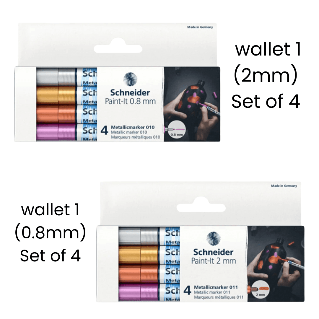 Schneider Paint-It Wallet Set of 4