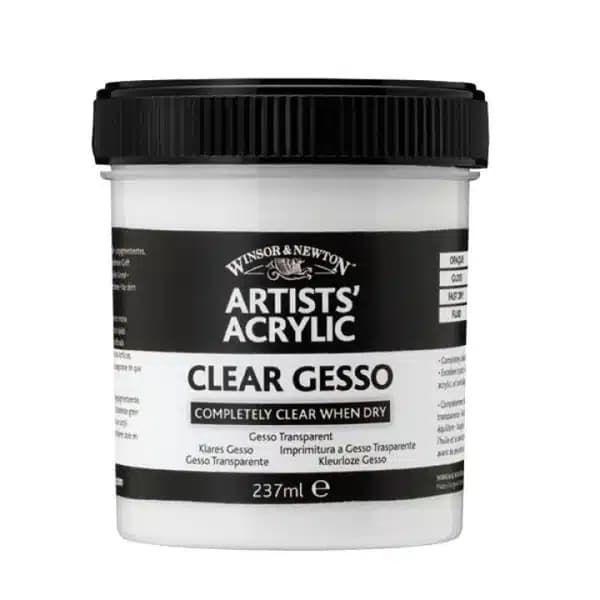 Winsor Newton Acrylic Clear Gesso 237ml
