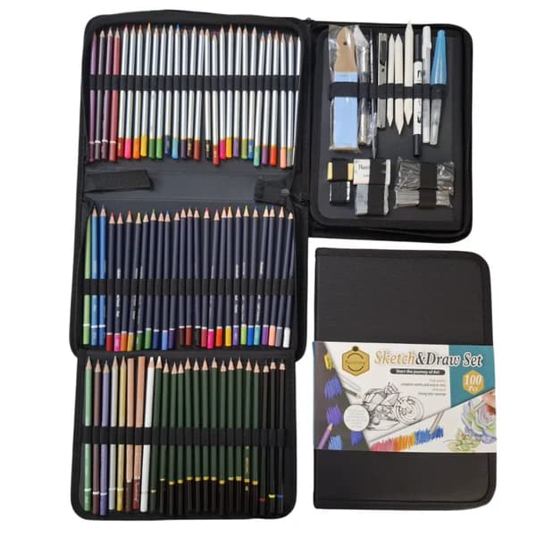 Keep Smiling Sketching Kit 100pcs