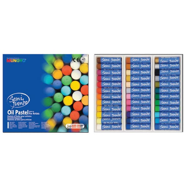 Mungyo Semi Jumbo Oil Pastels P-36