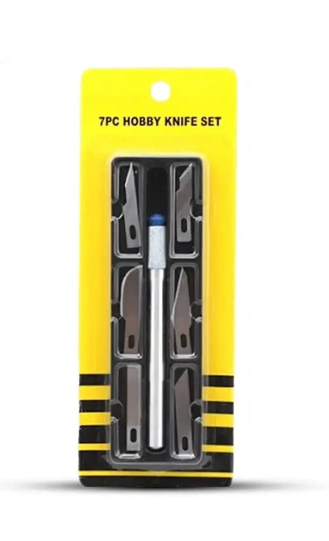 Hobby Knife Set of 7pcs