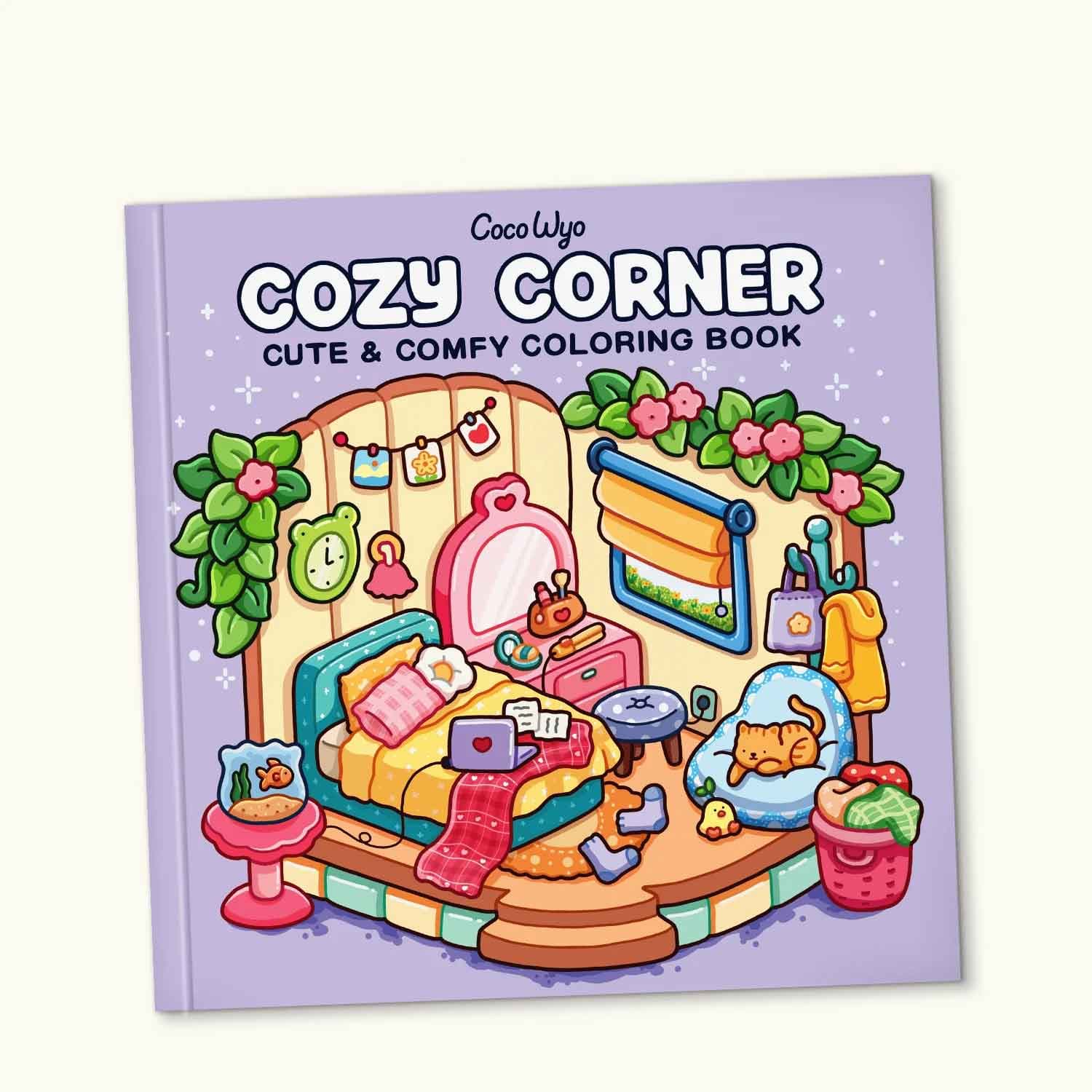 Cozy Corner Coloring Book for Adults And Teens