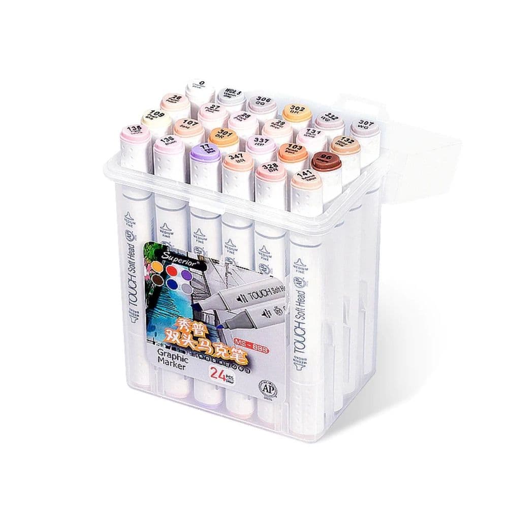 Superior Alcohol Art Marker Brush Pen Dual Head