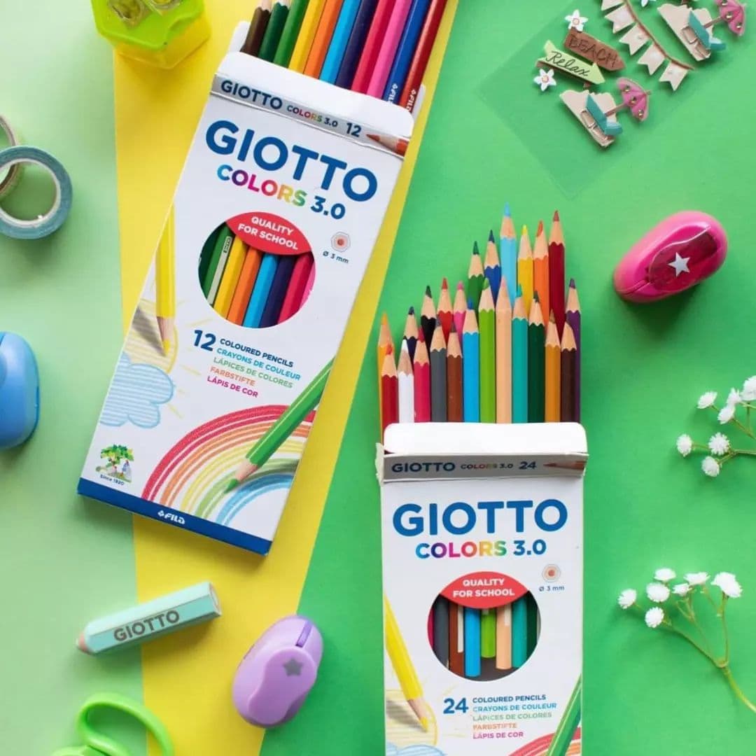 Giotto 3.0 Aquarelle Color Pencils Set