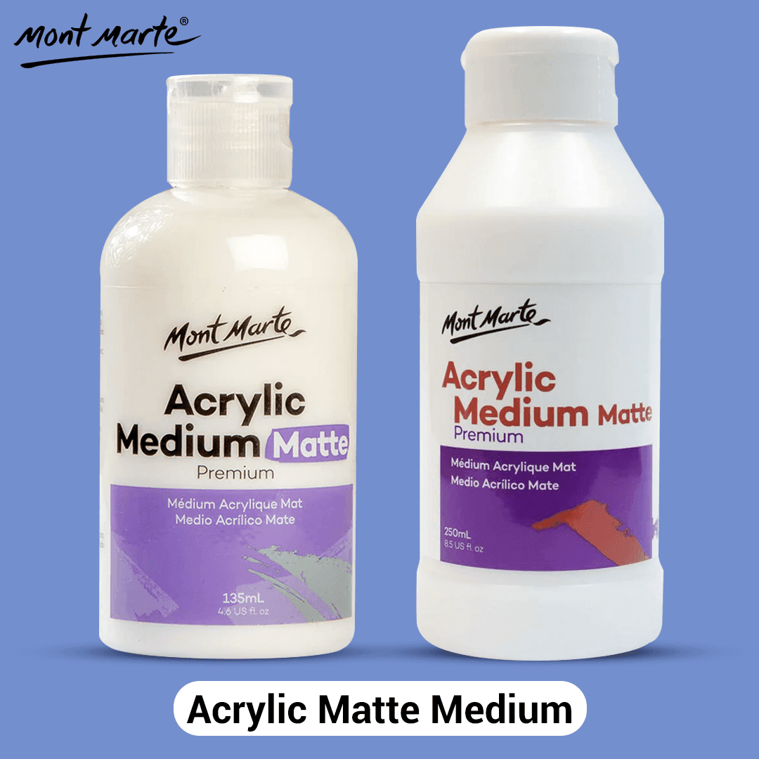 Mont Marte Acrylic Matte Medium 125ml/ 250ml