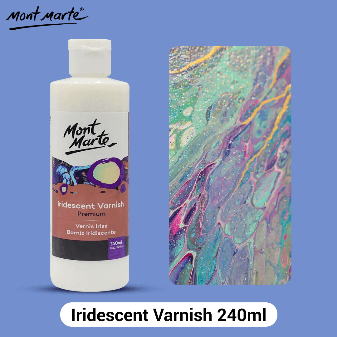 Mont Marte Premium Iridescent Varnish 240ML
