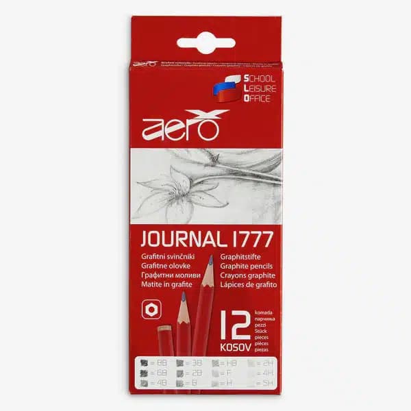 Aero Graphite Pencils Set Of 12 Pcs