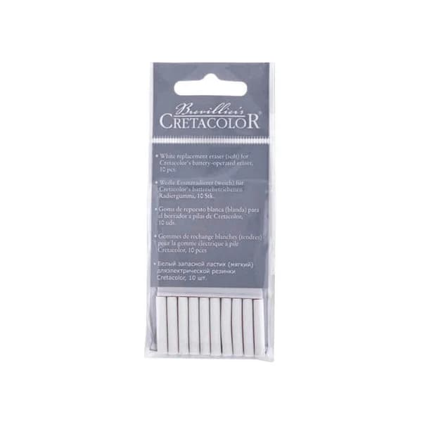 Cretacolor Electric Eraser Refills Set Of 10 Pcs