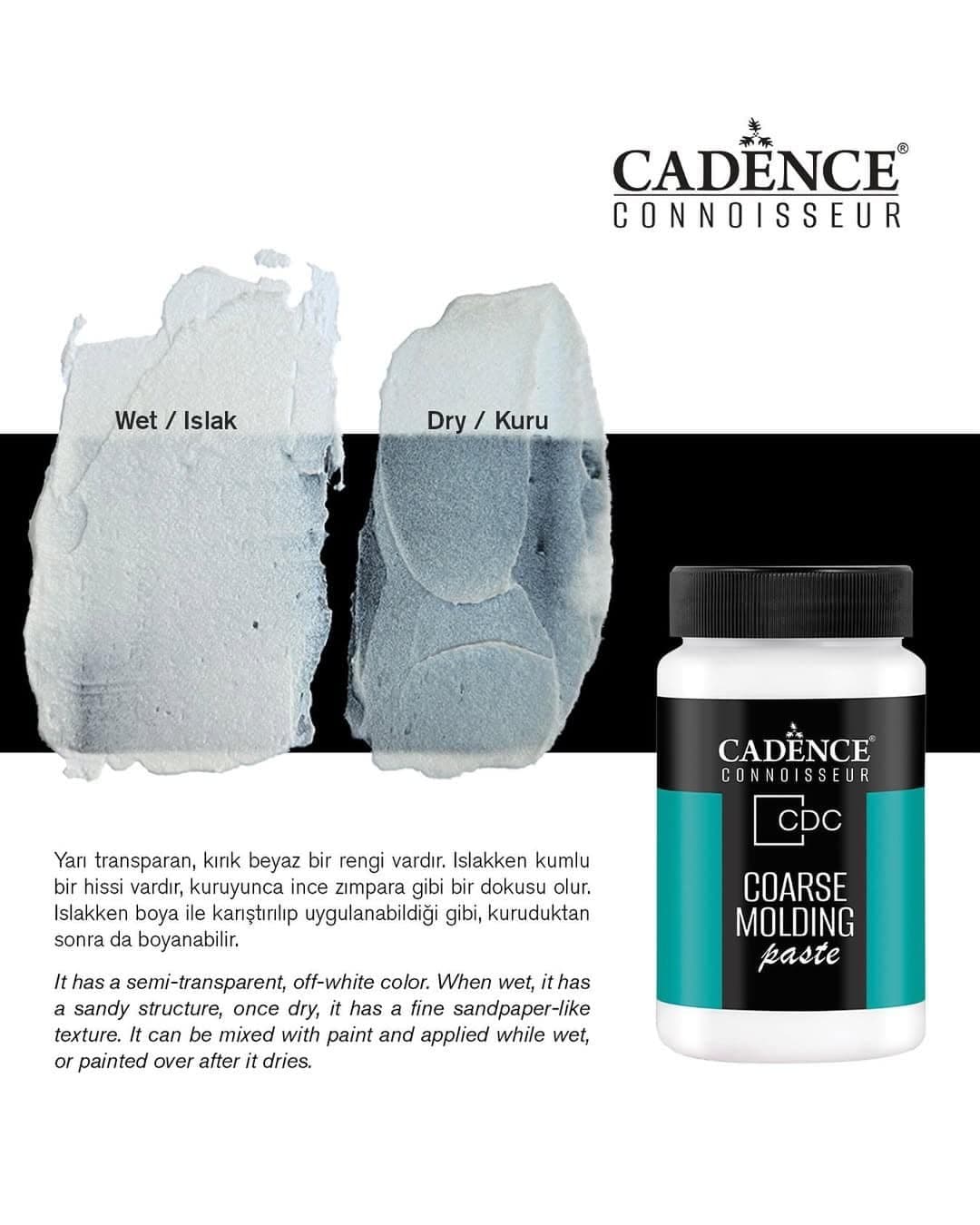 Cadence Coarse Molding Paste 250ml – Sand Texture